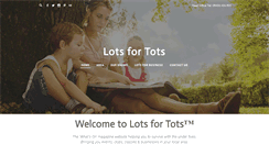 Desktop Screenshot of lotsfortots.co.uk